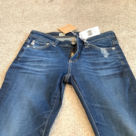 NEW AG Adriano Goldschmied Ballad Slim Boot Cut Jeans Made in USA size 25 - Picture 10 of 16